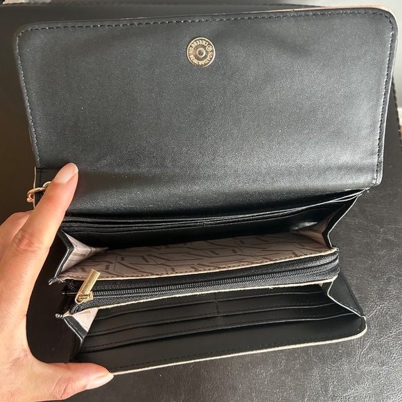 Marc New York (Andrew Marc) Pink  Pebbled Faux Leather Wallet - Picture 5 of 17